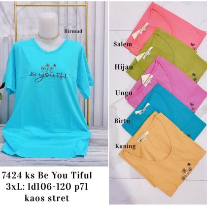 7424 Kaos Be You Tiful 3XL