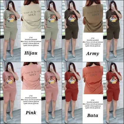 J741 Setelan Santai Voxy